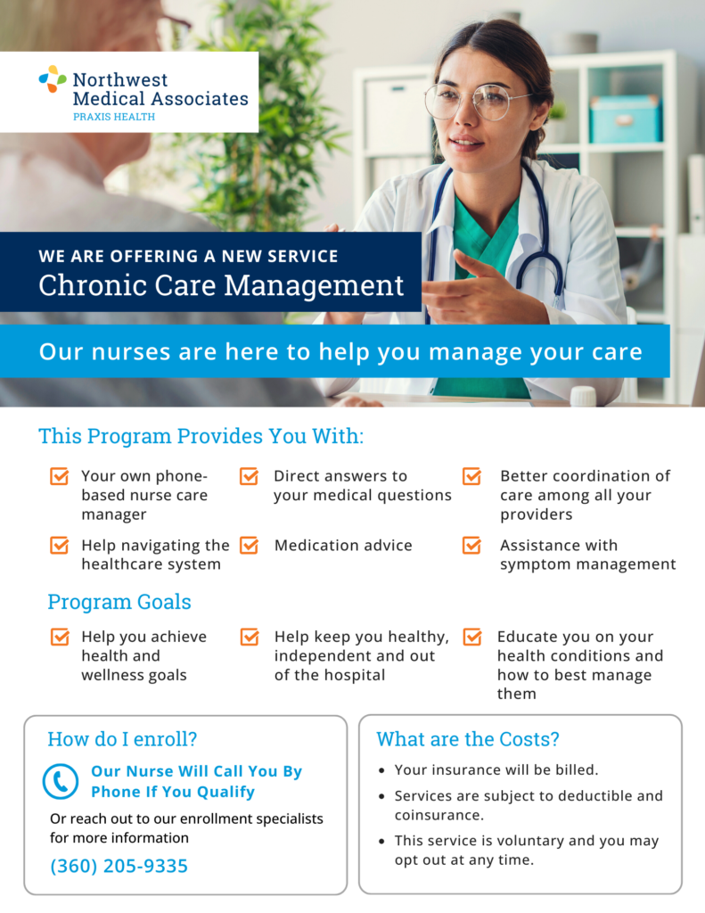 Chronic Care Management Northwest Medical Associates Primary Care Chronic Care Management Northwest Medical Associates Primary Care